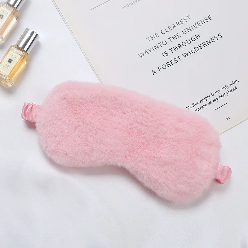 Plush Sleep Mask  Ultra-Soft Light Blocking Design - Product detail 15