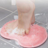 Silicone Bath Scrubber  Dual-Purpose Massage  Exfoliation Mat - Product detail 10