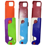 Interactive Phone Case  3D Fidget Stress Relief Design - Detailed view