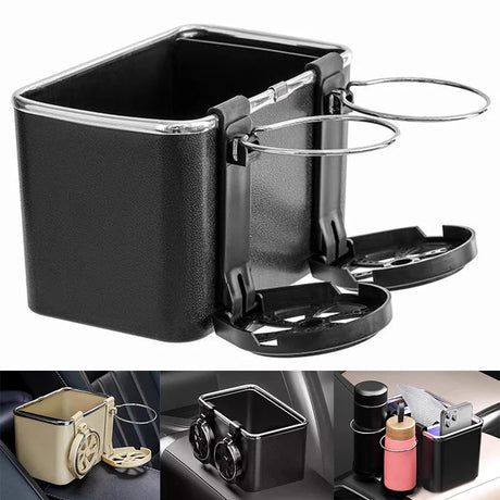 Car Storage Organizer  Dual Cup Holder Console Box - Product showcase