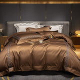 Egyptian Cotton Duvet Set  Premium Embroidered Bedding Collection - Product detail 8