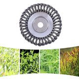 Steel Wire Grass Trimmer Head  Professional 15cm Weed Removal Brush - Product detail 5