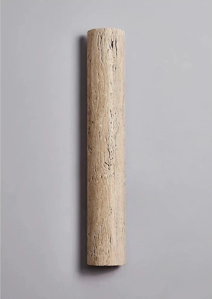 Outdoor Wall Lamp  Natural Travertine Stone LED Light - Product detail 9
