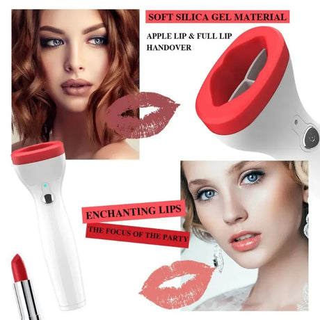 Natural Lip Enhancement Device  Electric Silicone Plumping System - Product showcase