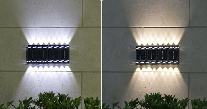 Modern Solar Wall Light  Smart LED Outdoor Lighting - Product detail 5