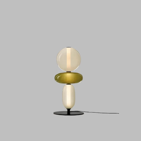 Modern Floor Lamp  Stacked Glass Spheres Design - Product detail 10