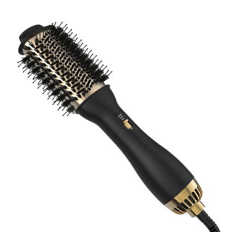 Professional Hot Air Brush  Ceramic Barrel Hair Volumizer - Product showcase