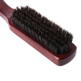 Professional Teasing Brush  Boar Bristle Wooden Handle - Product example