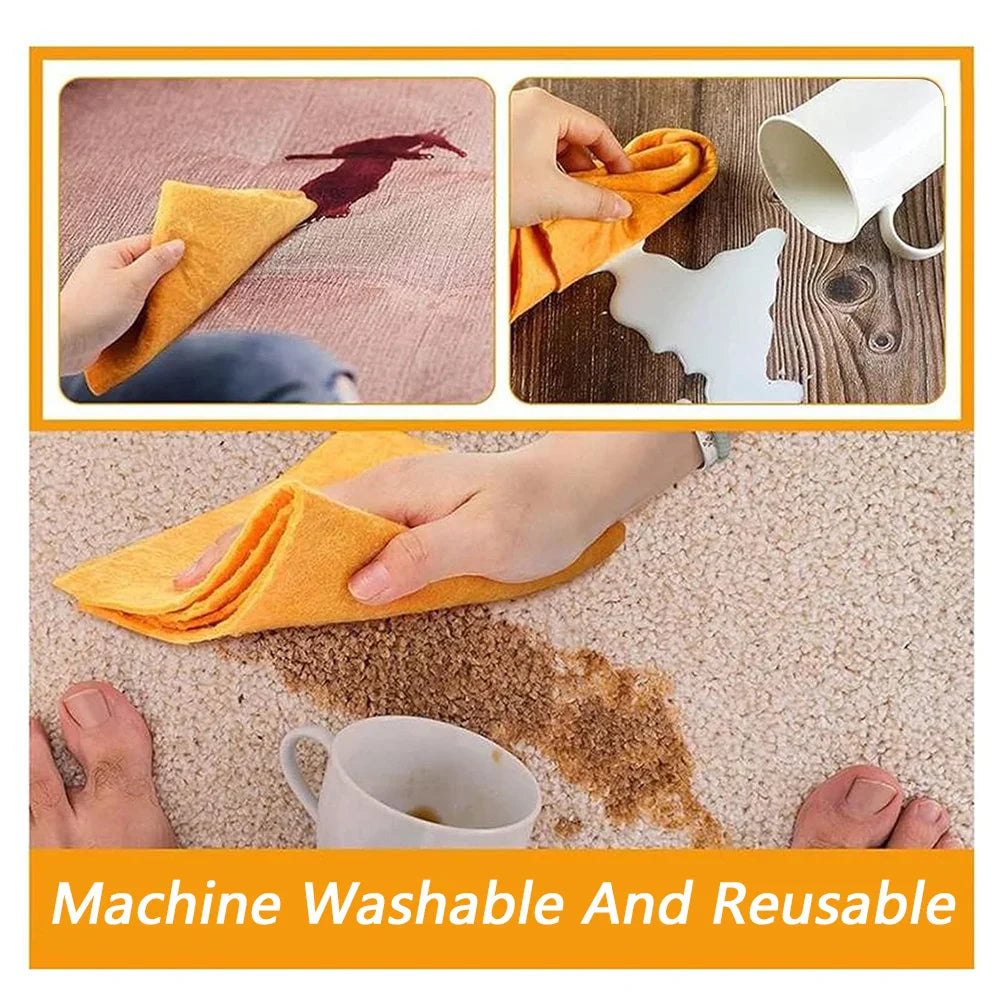 Microfiber Cleaning Cloth  High Absorption Mesh Design - Product detail 4