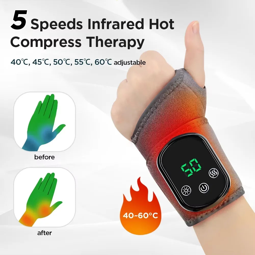 Smart Heating Ankle Massager  5-Speed Digital Control - Product detail 7