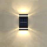 Solar Garden Wall Light  Up Down LED Outdoor Sconce - Product detail 4