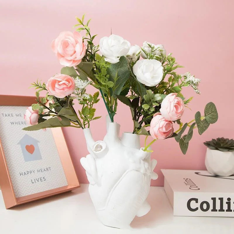 Anatomical Heart Vase  Modern Art Decor Sculpture - Product detail 10