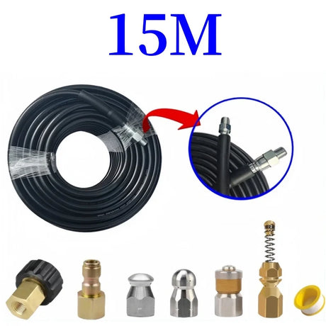 High Pressure Drain Cleaner  Multi-Jet Spring Nozzle System - Product detail 13