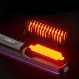Digital Hair Straightening Brush  LCD Display with 3 Heat Settings - Detailed view