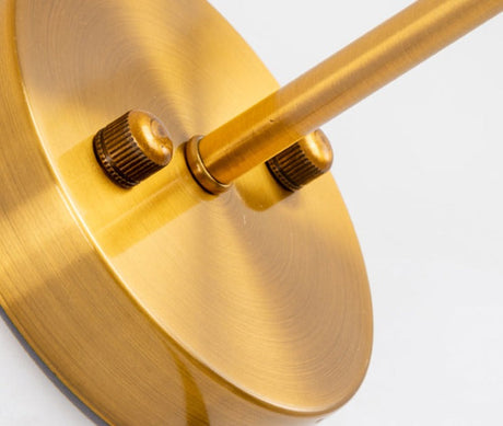 Scandinavian Globe Wall Light  Brass Finish with Adjustable Arm - Product detail 16