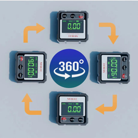 Digital Angle Finder  360 Magnetic Laser Level - Product showcase