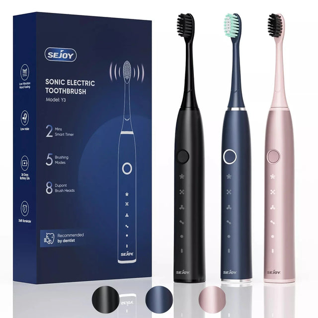 Sonic Electric Toothbrush  5 Modes with Smart Timer - Product showcase
