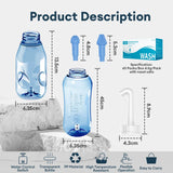 Nasal Wash System  300ml Irrigator With Temperature Control - Product detail 7