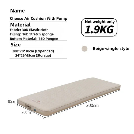 Self-Inflating Camping Mattress  Portable Air Bed With Built-in Pump - Product detail 11