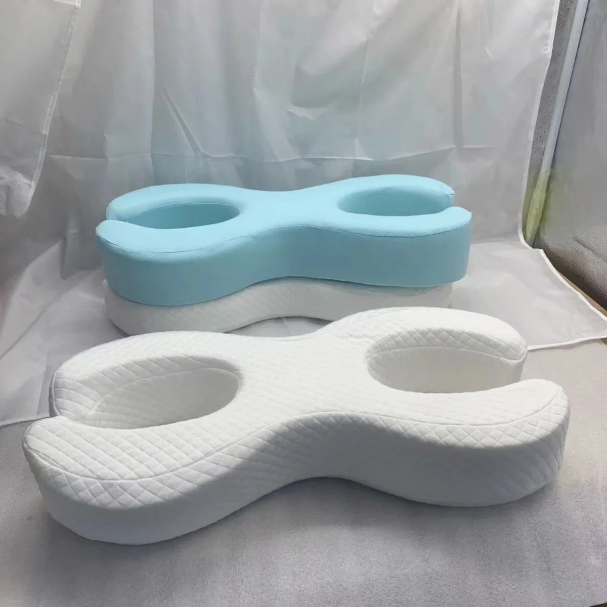 Side Sleeper Pillow  Memory Foam Face Support Design - Product detail 4