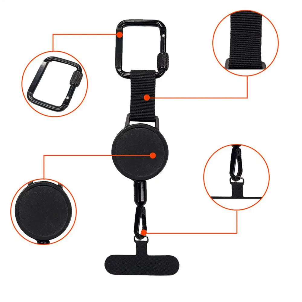 Retractable Phone Security Holder  Anti-Theft Belt Clip Design - Product detail 15