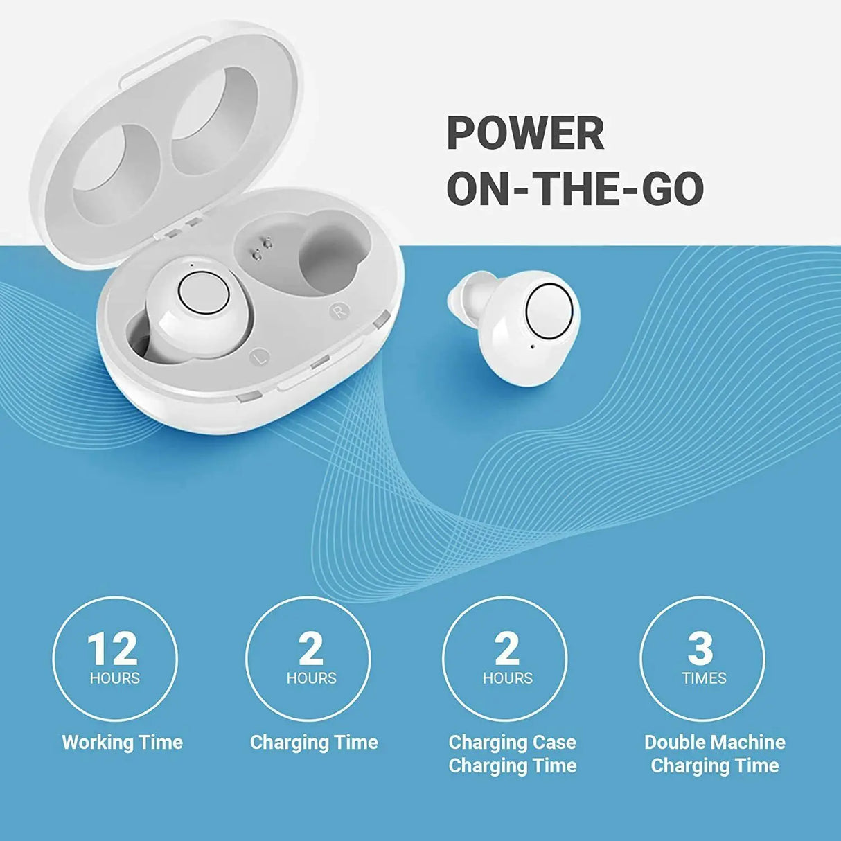 Smart Hearing Aid  Bluetooth App Control  Multi-Mode Sound - Product example