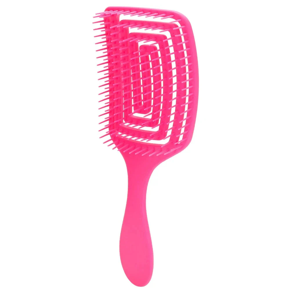 Professional Hair Detangling Brush  Vented Scalp Massage Design - Product detail 9