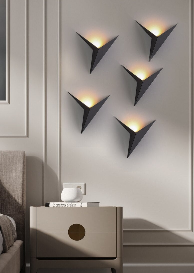 Modern Triangle Wall Light  Minimalist LED Sconce - Product detail 6