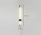 Modern LED Wall Light  Linear Brass and White Design - Product detail 17