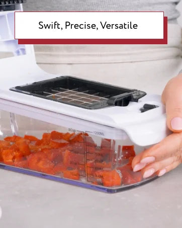 Multi-Function Vegetable Chopper  6-in-1 Food Prep System - Product detail 8