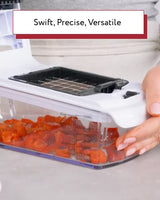 Multi-Function Vegetable Chopper  6-in-1 Food Prep System - Product detail 8