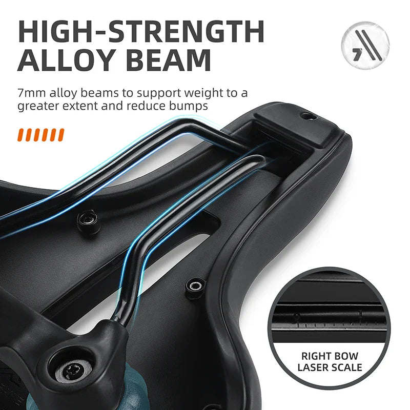 Ergonomic Bike Saddle  High Elastic Shock Absorbing Design - Product detail 4