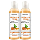 Natural Turmeric Toner  Vitamin C  Ginger Extract Blend - Product showcase