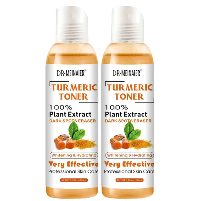 Natural Turmeric Toner  Vitamin C  Ginger Extract Blend - Product showcase