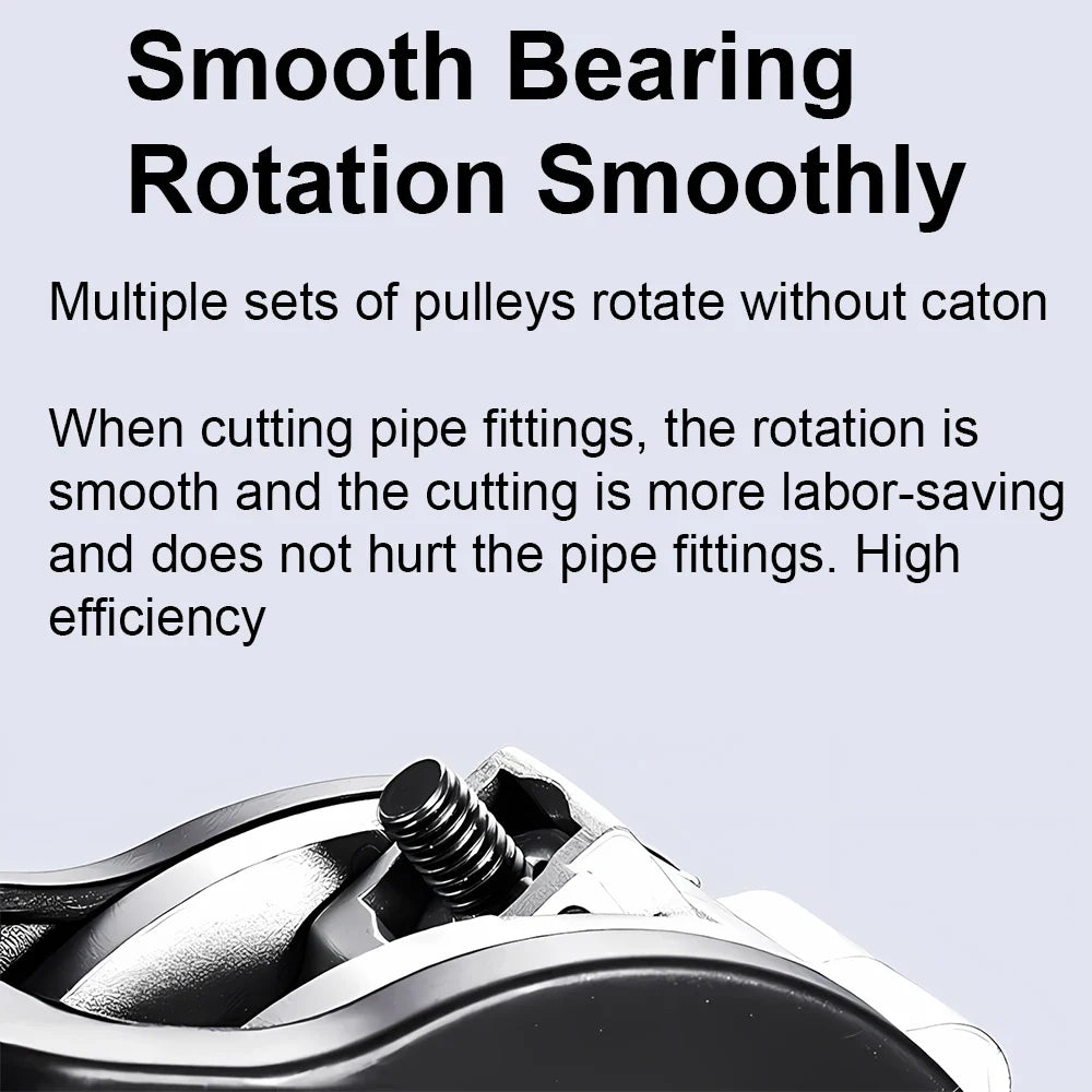 Professional Pipe Cutter  Ratchet Mechanism Steel Blade - Product detail 5
