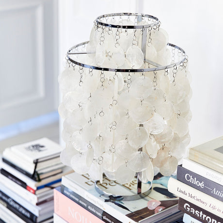 Seashell Table Lamp  Mother of Pearl Cascading Design - Product detail 29