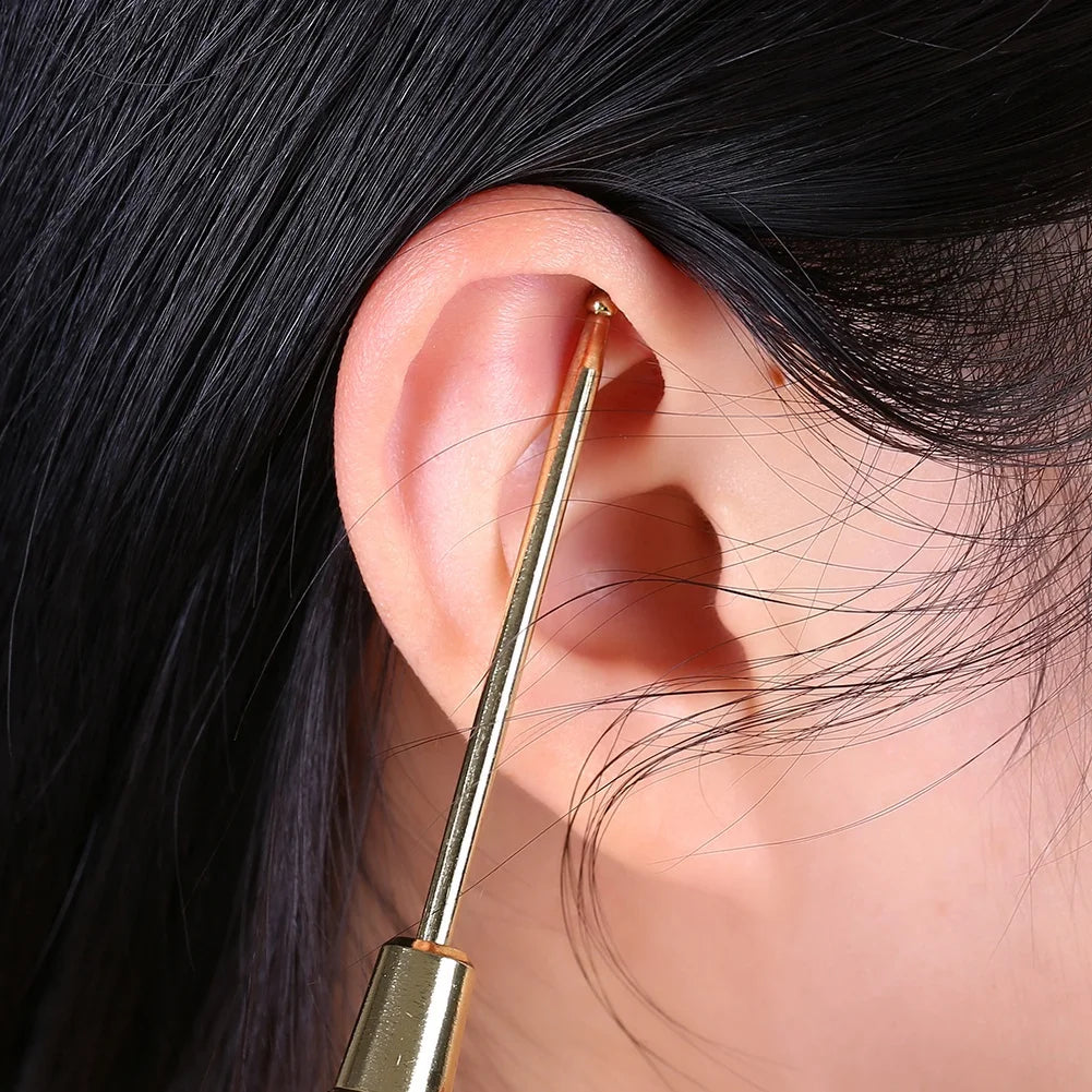 Acupoint Massage Tool  Copper Ear Stimulator - Product showcase