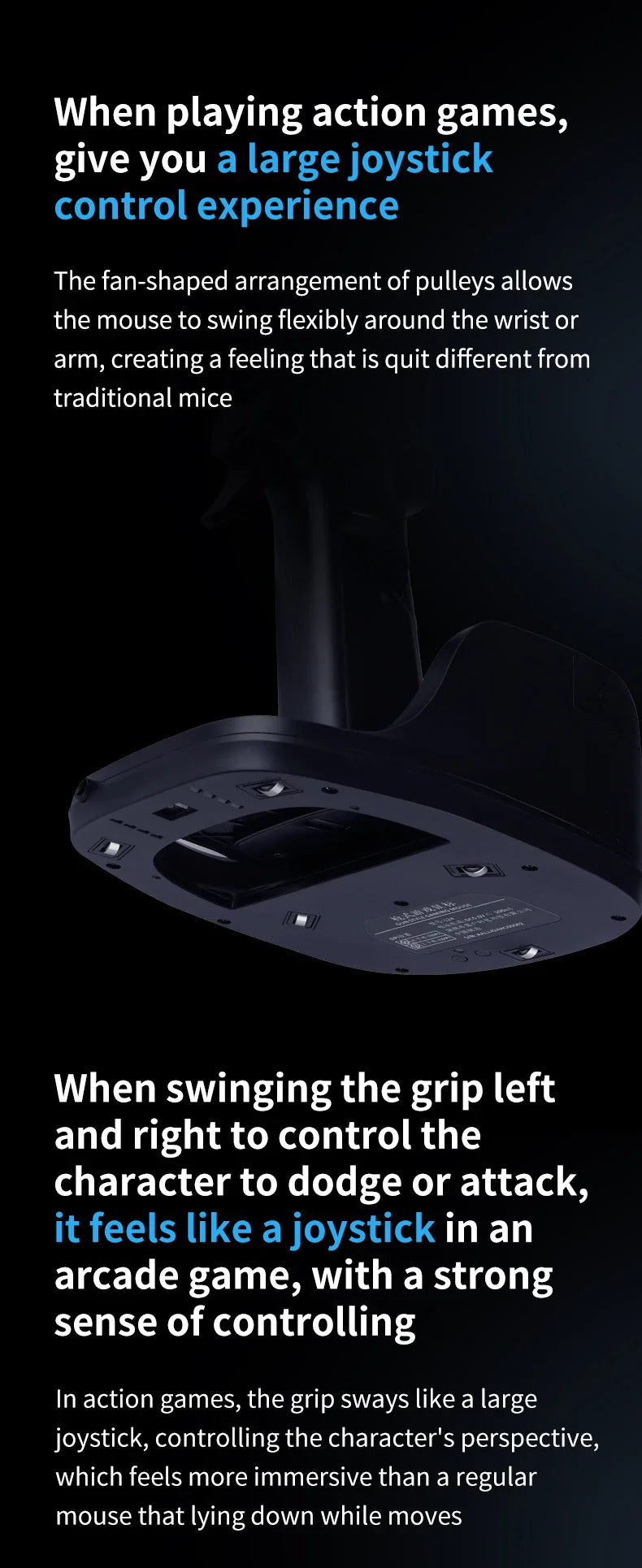 Gaming Gun Mouse  Ergonomic Pistol-Style Design - Product detail 12