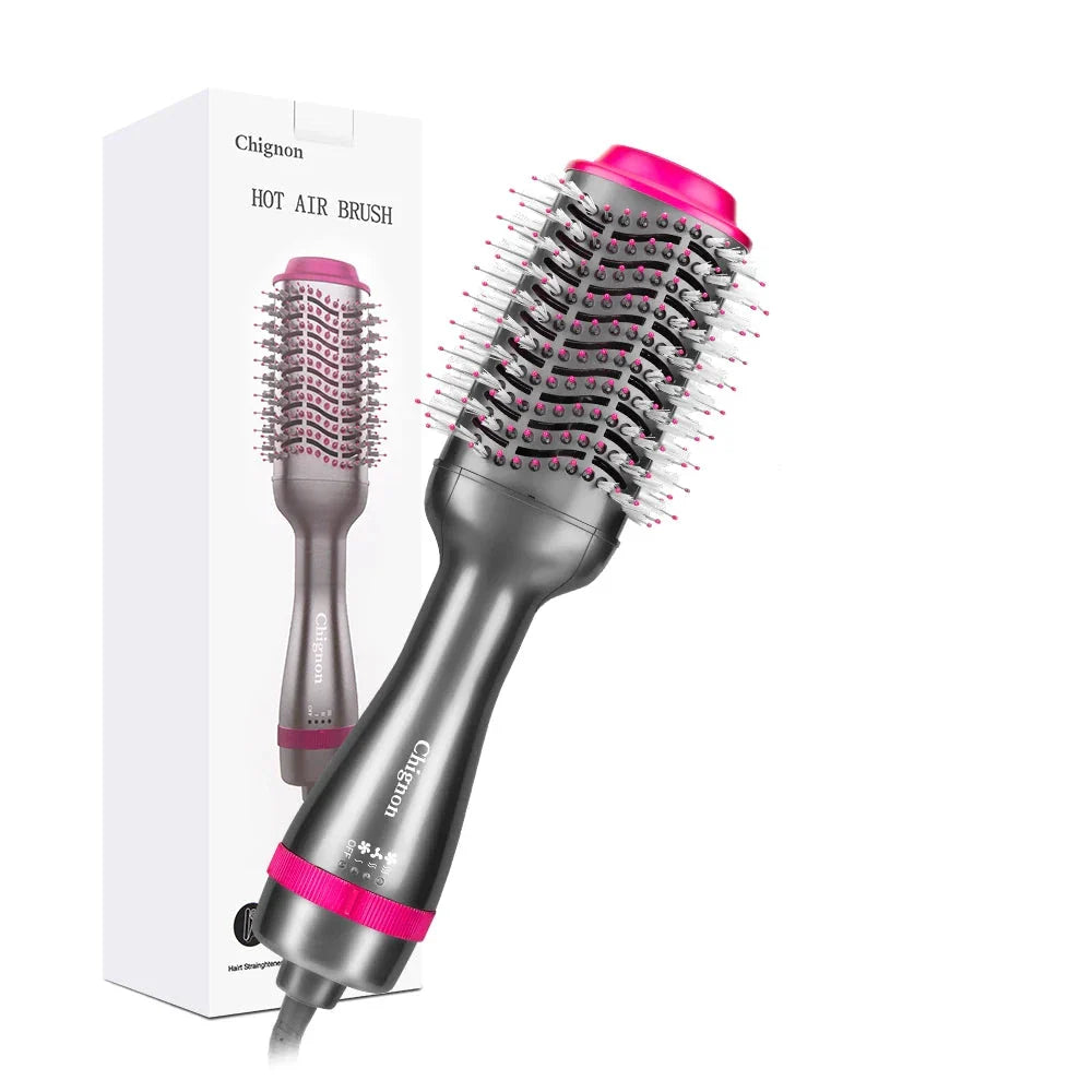 Professional Hair Styling Brush  Ionic Hot Air Volumizer - Product example