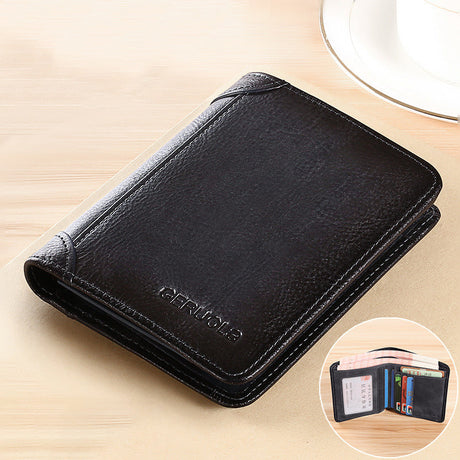 RFID Blocking Wallet  Slim Leather Card Holder for Men - Product detail 4