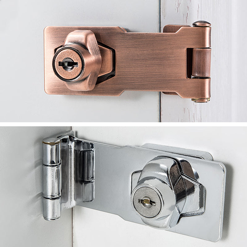 Keyed Door Lock  Heavy Duty Zinc Alloy Hasp Lock - Product detail 5