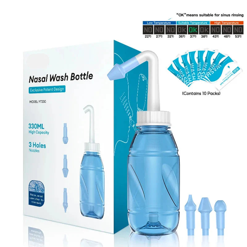 Nasal Wash System  300ml Irrigator With Temperature Control - Product detail 10