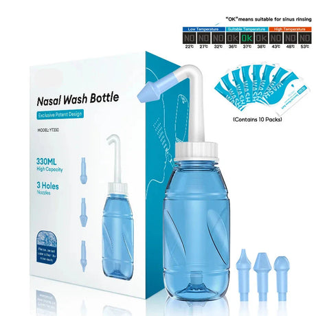 Nasal Wash System  300ml Irrigator With Temperature Control - Product detail 10