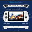 Portable Gaming Console  HD Screen With Classic Controller Layout - Product showcase