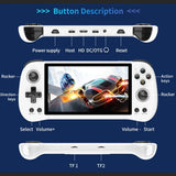 Portable Gaming Console  HD Screen With Classic Controller Layout - Product showcase