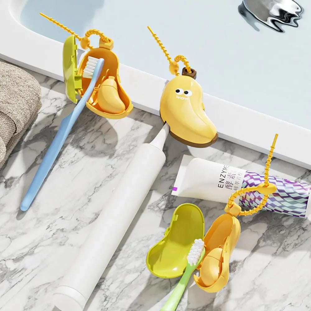 Hygienic Toothbrush Cover  Cute Animal Design Travel Protector - Product showcase
