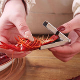 Professional Seafood Shell Peeler  Stainless Steel Kitchen Tool - Product detail 4