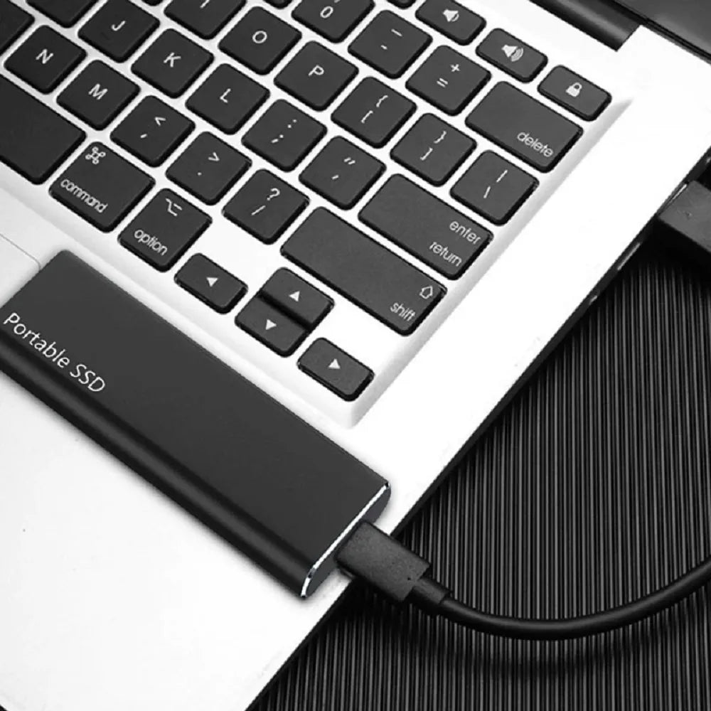 Portable External Hard Drive  4TB USB-C Ultra Thin Storage - Product example