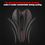 Premium Bike Saddle  Gel Comfort Technology with Red Accent - Product detail 4