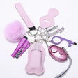 Personal Safety Keychain Set  Multi-Tool Protection Kit With Alarm - Product detail 8